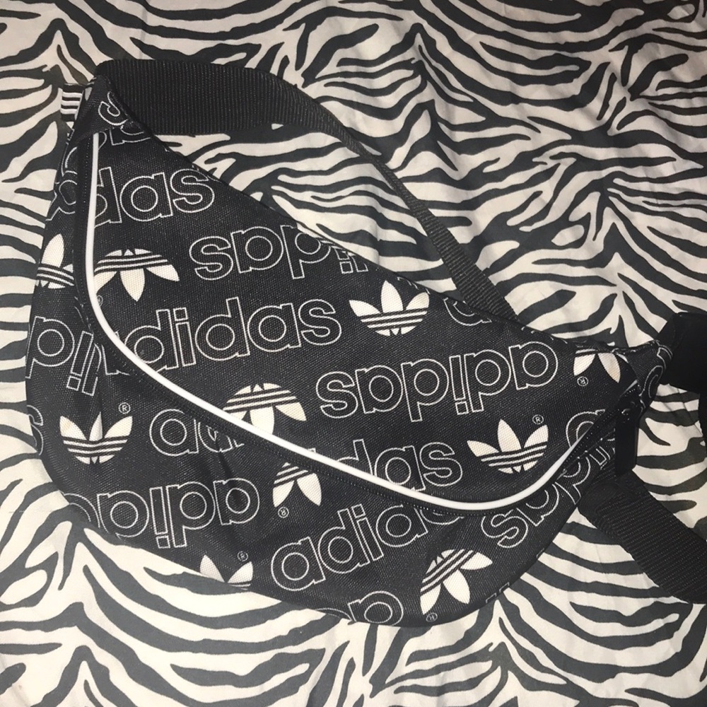 Black Adidas Fanny Pack